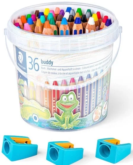 STAEDTLER AQUARELL BOYA JUNIOR 3 in1 36 LI KOVA 140 C36