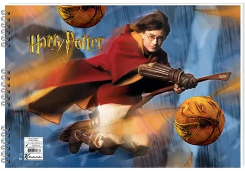 KESKİN RESİM DEFTERİ HARRY POTTER 35x50 SPİRALLİ 15 YP. 300315-07