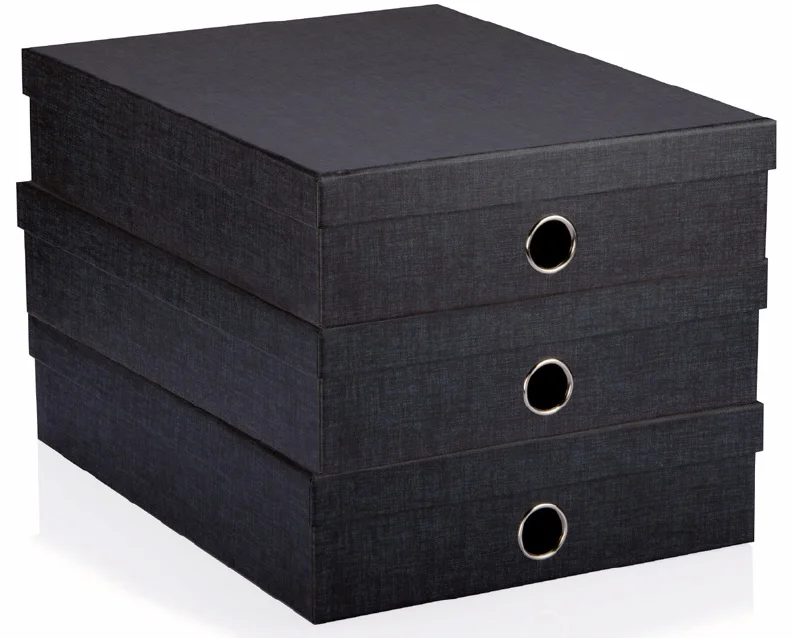 GIPTA DOSYA KUTUSU BLISTA BLACK ORG7396