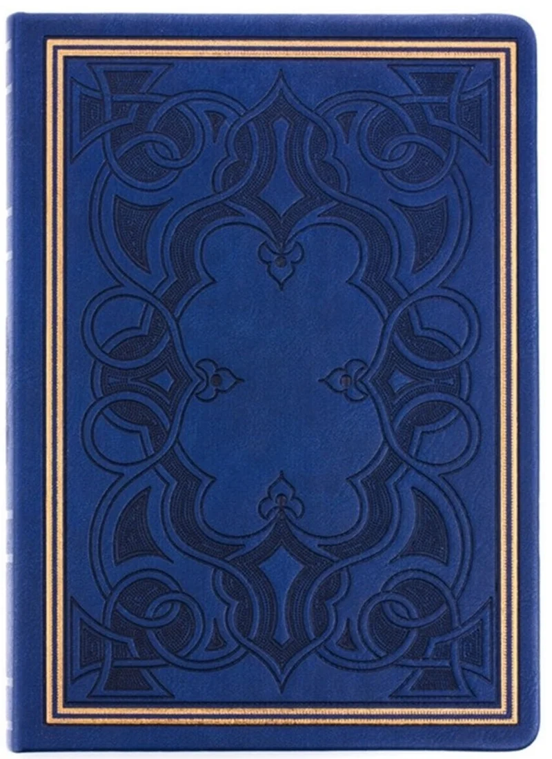 VJ DEFTER VINTAGE OLD BOOK 14x20 Cm. 80 Gr. 160 YP. ÇİZGİLİ LACİVERT 8684