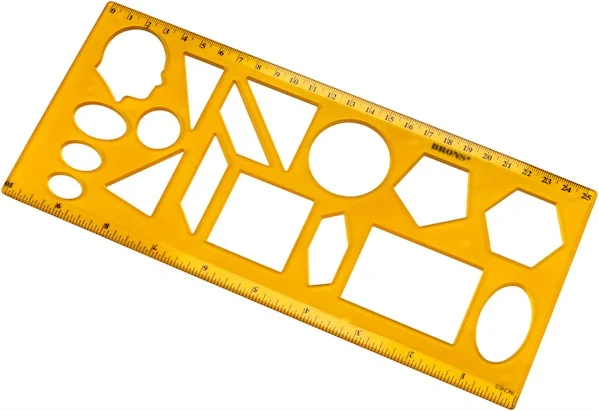 BRONS GEOMETRİ ŞABLONU BR-229