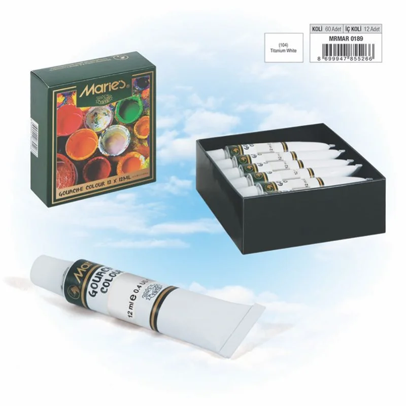MARIES GUAJ BOYA 12 ML 104 TITANIUM WHITE