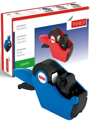 TANEX ETİKET MAKİNESİ MAVİ