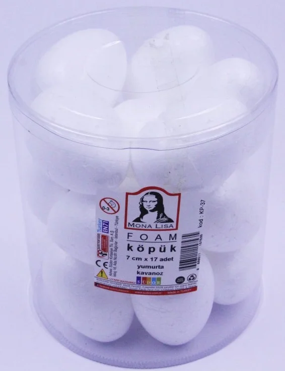 SÜDOR KÖPÜK YUMURTA MONALISA 7 CM 15 ADET KP-37
