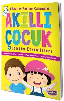 BICIRIK - AKILLI ÇOCUK GELİŞİM ETKİNLİĞİ - DİKKAT VE KAVRAM ÇALIŞMALARI (Best)