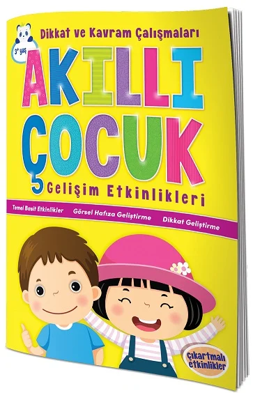 BICIRIK - AKILLI ÇOCUK GELİŞİM ETKİNLİĞİ - DİKKAT VE KAVRAM ÇALIŞMALARI