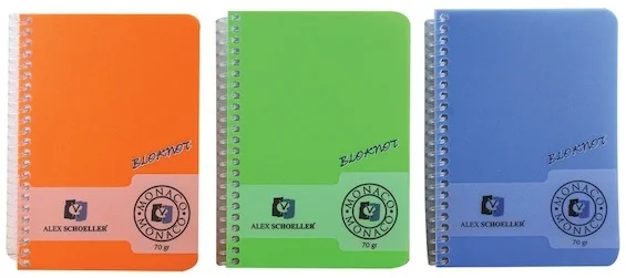 ALEX DEFTER A4 PP KAPAK SPİRALLİ 140 YP KARELİ ALX-911