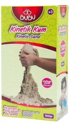 BU-BU KİNETİK KUM 1000 GR. NATÜREL BUBU-KU0007