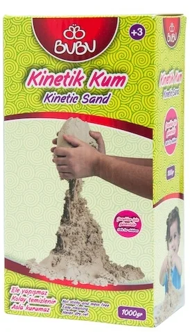 BU-BU KİNETİK KUM 1000 GR. NATÜREL BUBU-KU0007