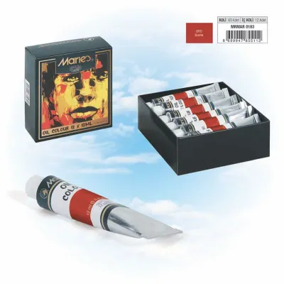 MARIES YAĞLI BOYA 12 ML 302 SCARLET