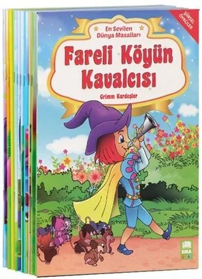 EMA ÇOCUK - EN SEVİLEN DÜNYA MASALLARI BÜYÜK BOY 10 KİTAP