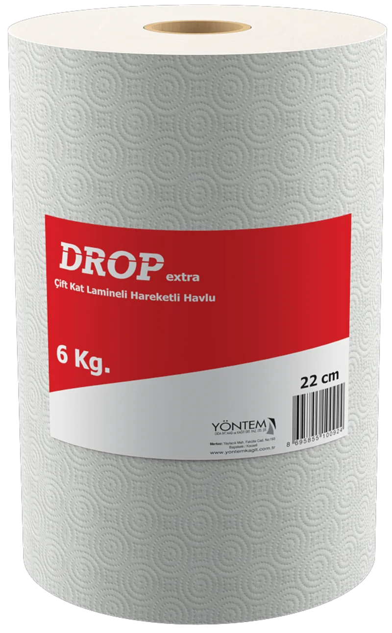 DROP HAREKETLİ HAVLU SMALL 20,5 CM 6 KG 100-105 MT 6 LI