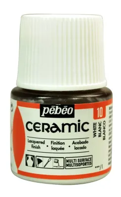 PEBEO SERAMİK BOYASI 45 ML 025*10 WHITE