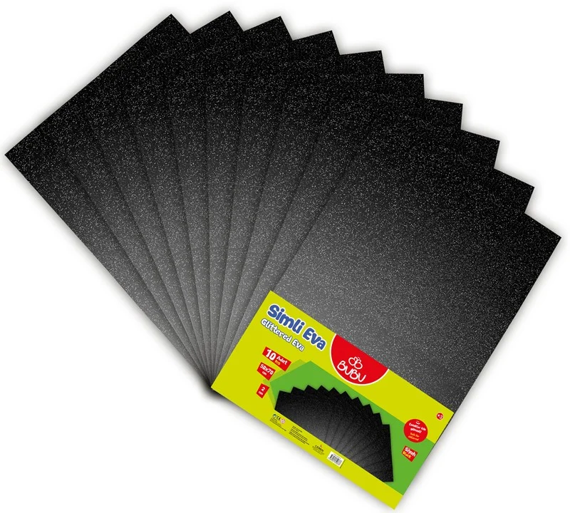 BU-BU EVA 50x70 SİMLİ SİYAH 10 LU EV0019