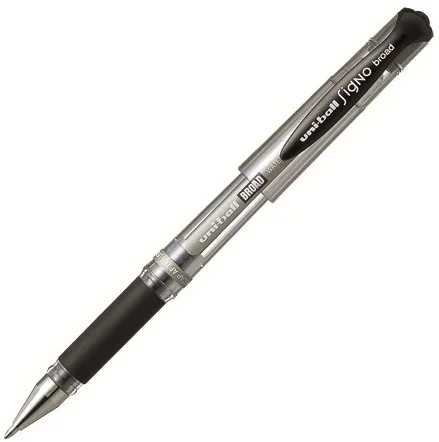 UNİ İMZA KALEMİ SIGNO UM-153 1.0 SİYAH 3 LÜ