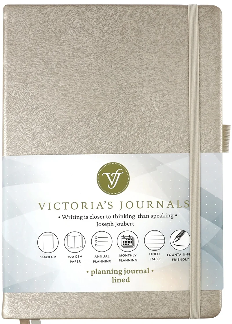 VJ DEFTER VENZI PLANLAYICI SERT KAPAK 14x20 Cm. 100 Gr. KREM 96 YP. ÇİZGİLİ GÜMÜŞ 1047