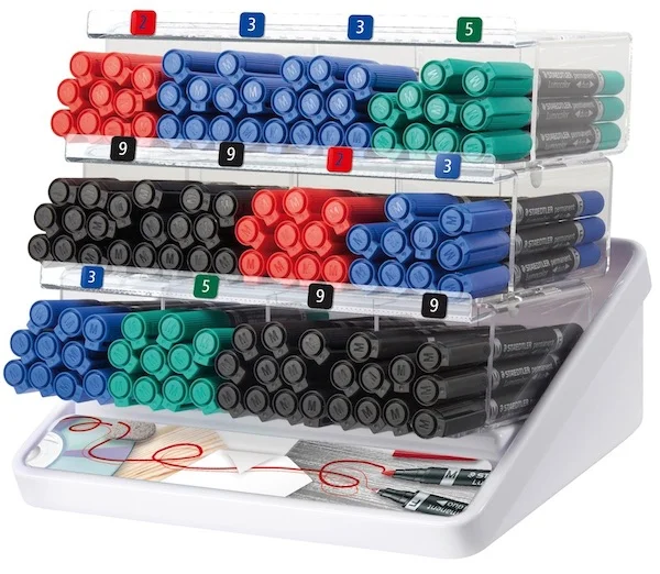 STAEDTLER PERMANENT MARKÖR LUMOCOLOR 120 Lİ STAND 348SO M05