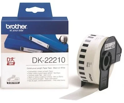 BROTHER PTOUCH SÜREKLİ ETİKET 29MMX30.48M 22210