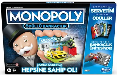HASBRO MONOPOLY ÖDÜLLÜ BANKACILIK E8978