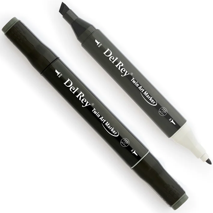 DEL REY GRAFİK MARKÖR TWIN MN-DRCG8 COOL GREY