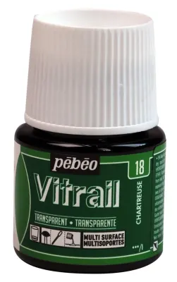 PEBEO CAM BOYASI VITRAIL TRANSPARAN 45 ML 050*18 CHARTREUSE