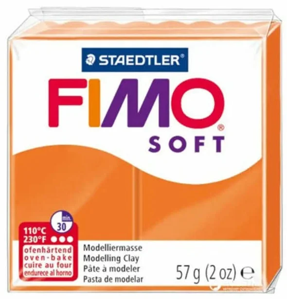FIMO SOFT MODELLEME KİLİ 57 GR MANDALİNA 8020-42 07