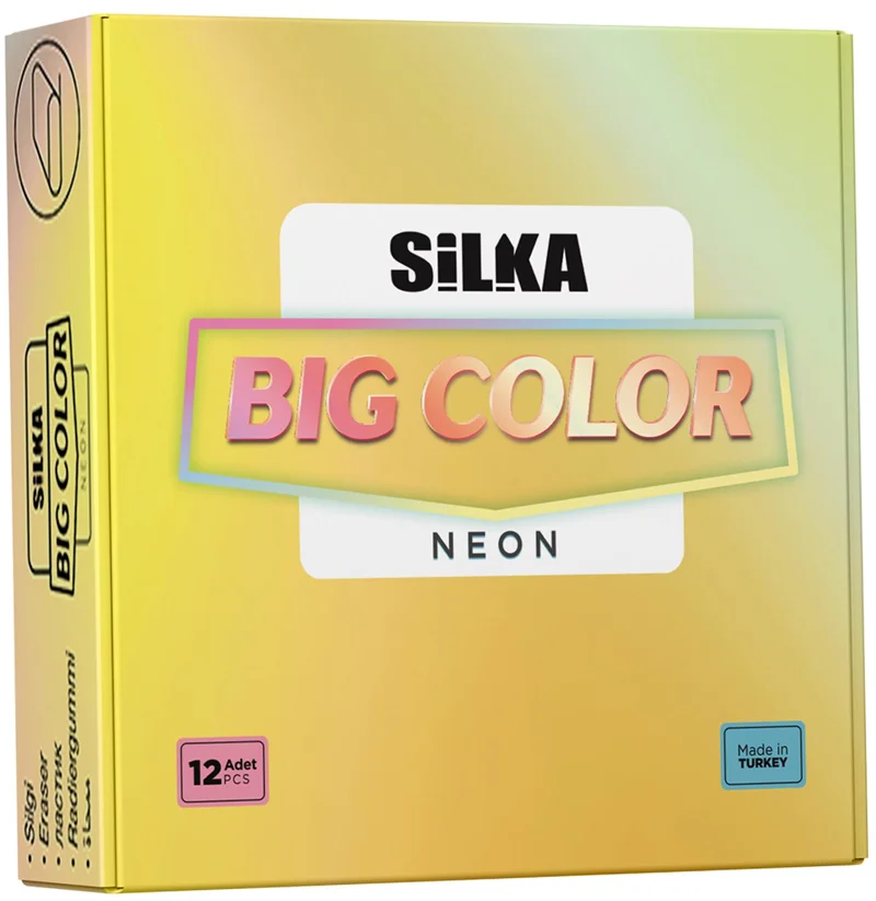 SİLKA SİLGİ BIG COLOR 12 Lİ ART.29P