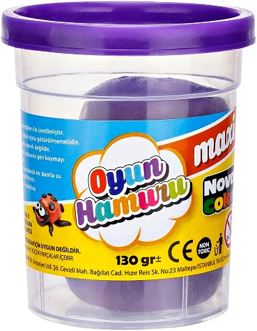NOVA COLOR OYUN HAMURU 100 GR MOR NC-4149