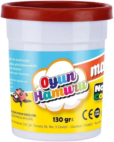 NOVA COLOR OYUN HAMURU 100 GR KAHVERENGİ NC-4144