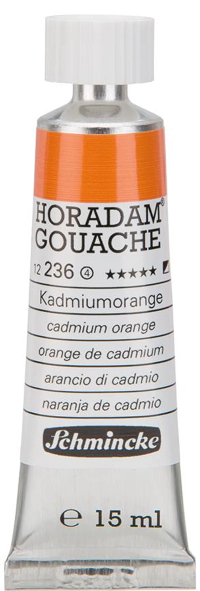 SCHMİNCKE HORADAM GOUACHE ARTİST GUAJ BOYA 15 ML SERİ 4 236 CADMİUM ORANGE 12236006