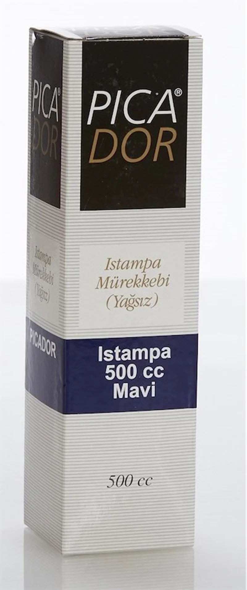 PICADOR ISTAMPA MÜREKKEBİ 500 ML MAVİ KE008