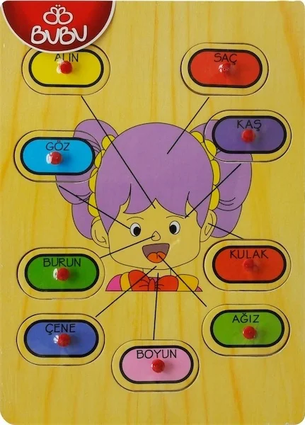 PASİF PASİF BU-BU PUZZLE AHŞAP YÜZ 30x21,5x0,8 BUBU-AP0052