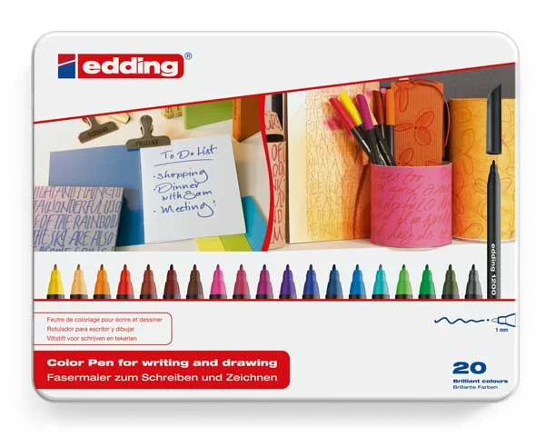EDDING GRAFİK KALEMİ E-1200 20 Lİ KUTU