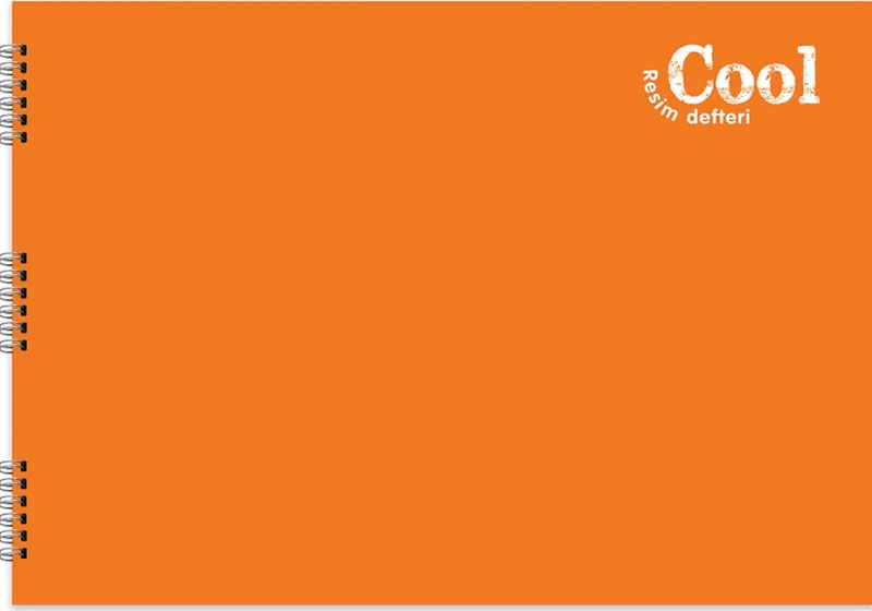 KESKİN RESİM DEFTERİ COOL 35X50 SPİRALLİ PP KAPAK 15 YP. 306131-99