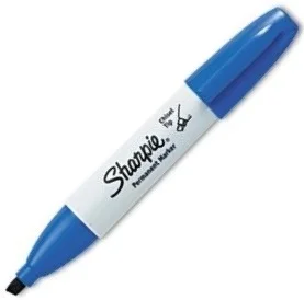 SHARPIE PERMANENT CHİSEL KESİK UÇ MAVİ SH-38203