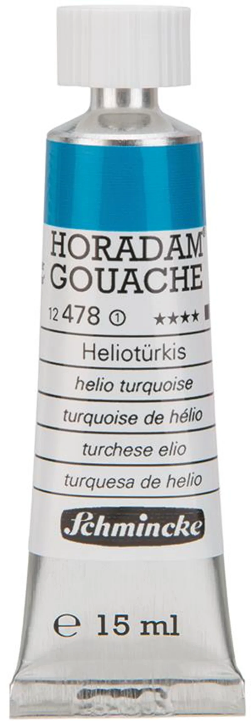 SCHMİNCKE HORADAM GOUACHE ARTİST GUAJ BOYA 15 ML SERİ 1 478 HELİO TURQUOİSE 12478006