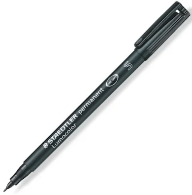 STAEDTLER PERMANENT KALEM LUMOCOLOR S SİYAH 313-9