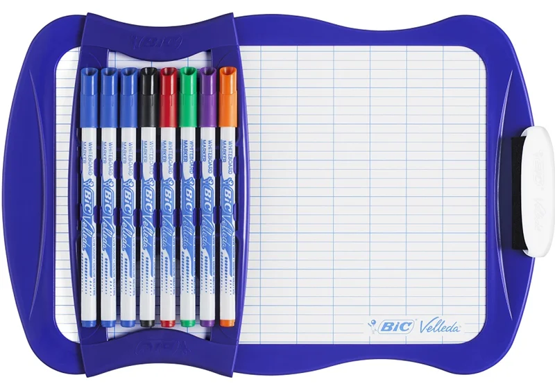 BIC BEYAZ TAHTA MİNİ+8 ADET TAHTA KALEMİ+SİLGİ 967444