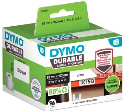 DYMO ETİKET LW KALICI 59x102MM 300 ADET 2112290-1933088