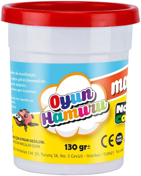 NOVA COLOR OYUN HAMURU 100 GR KIRMIZI NC-4141