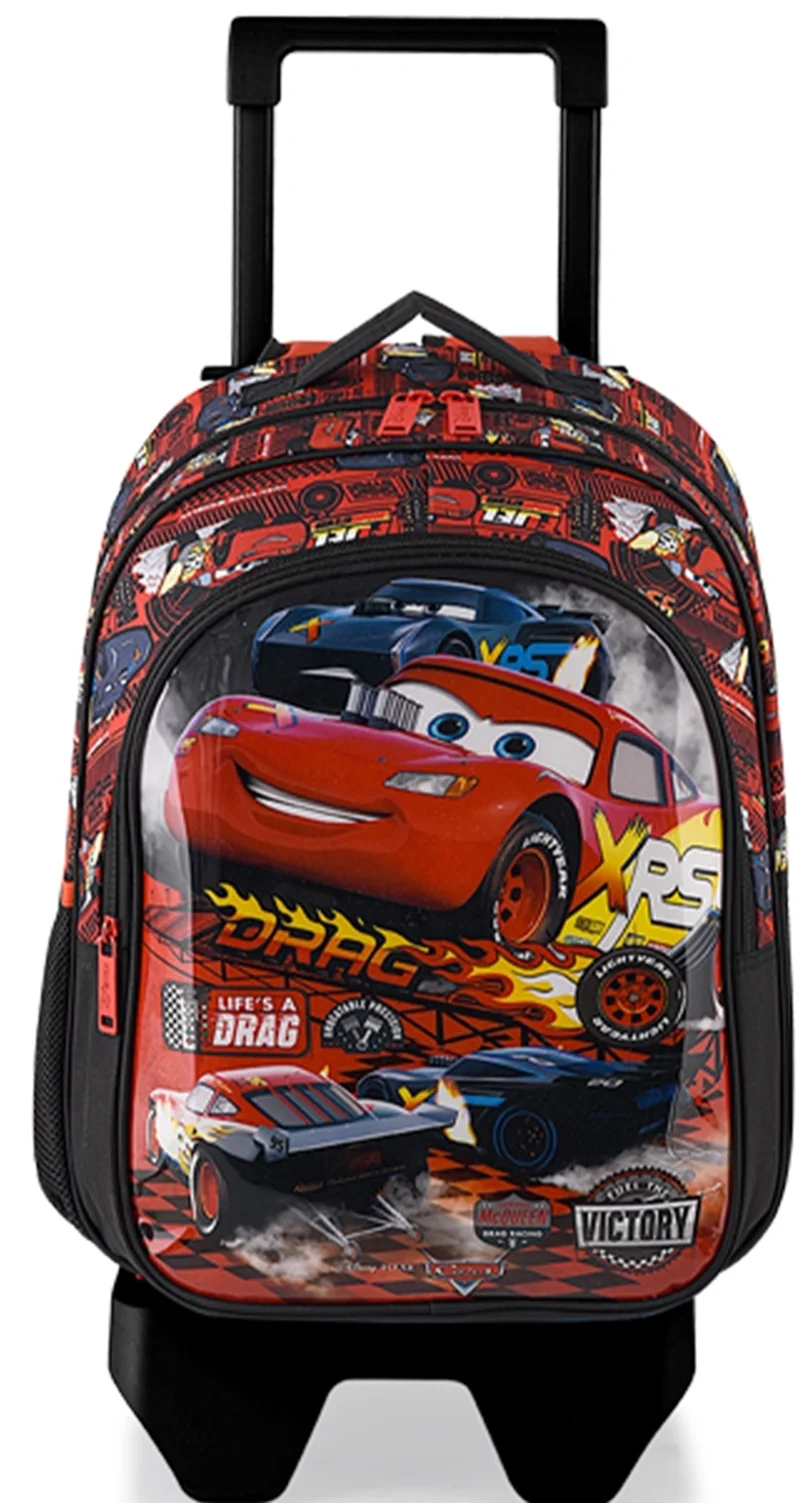 OTTO İLKOKUL ÇANTASI ÇEKÇEKLİ OTTO-48256 CARS CHECK VICTORY