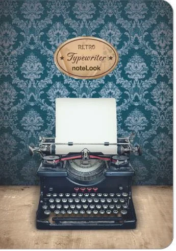 SCRIKSS NOTELOOK DEFTER RETRO TYPEWRITER A6 MULTI
