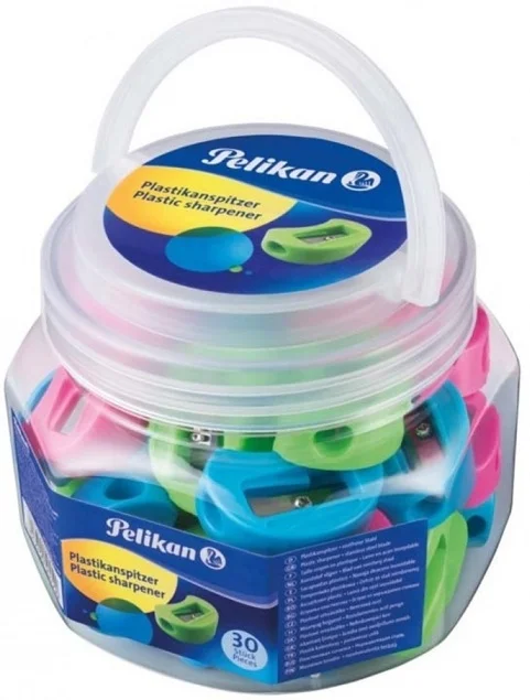 PELİKAN KALEMTIRAŞ PLASTİK 30 LU KAVANOZ 700177
