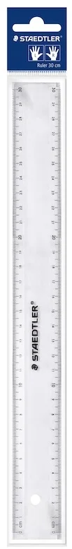 STAEDTLER CETVEL MARS 30 CM İKİ TARAFI ÖLÇEKLİ 562 300 PB