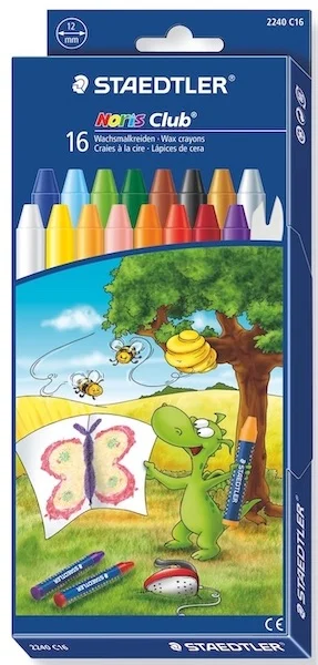 STAEDTLER PASTEL BOYA NORIS CLUP 16 LI (STARS DESIGN) 2240 C16