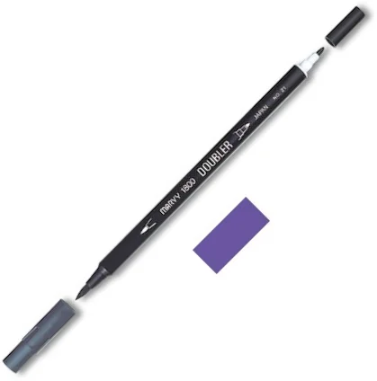 MARVY FIRÇA KALEM BRUSH PEN ÇİFT UÇLU 1800-079 GRAPE