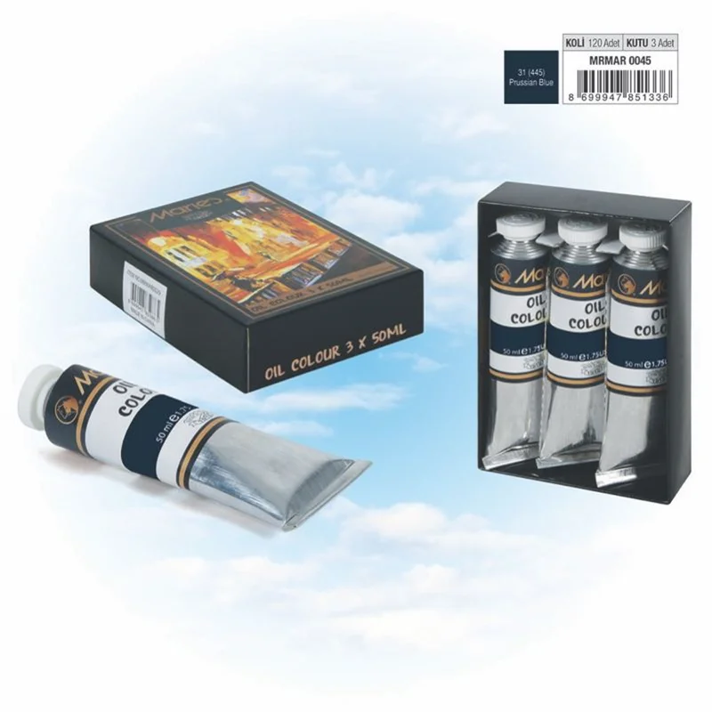 MARIES YAĞLI BOYA 50 ML E1384-31*445 PRUSSIAN BLUE