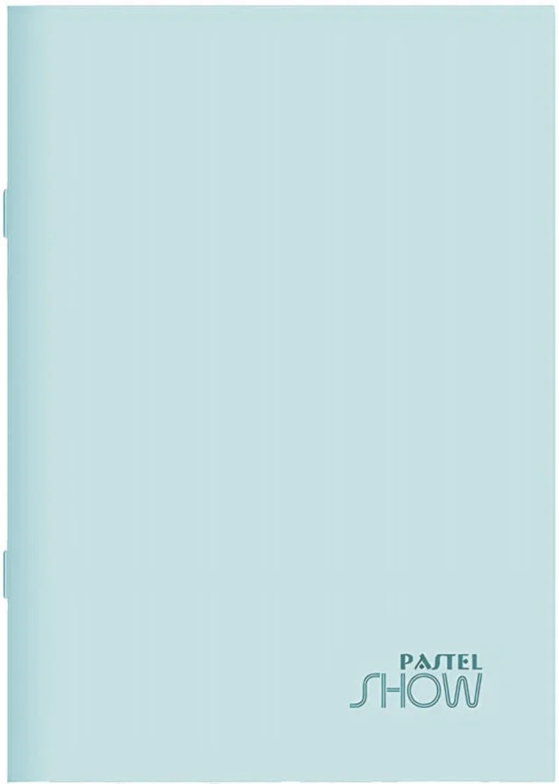 KESKİN DEFTER PASTEL SHOW A4 PP KAPAK DİKİŞLİ 60 YP. ÇİZGİLİ 324611-99