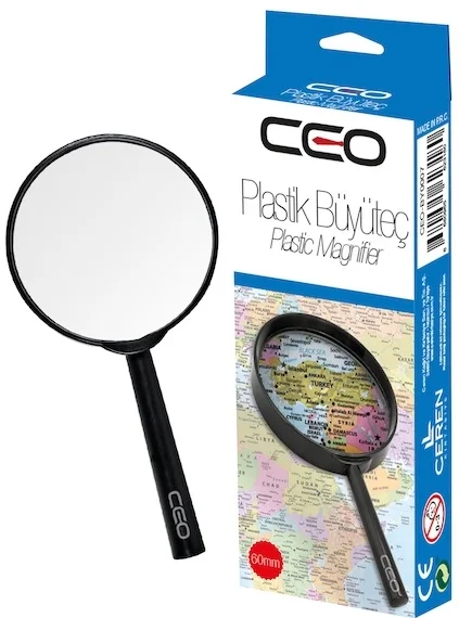 CEO BÜYÜTEÇ 60 MM PLASTİK CEO-BY0009