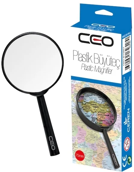 CEO BÜYÜTEÇ 75 MM PLASTİK CEO-BY0010